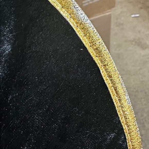 Pirate hat pirate captain hat Halloween costume Black Pirate Hat - Picture 7 of 7